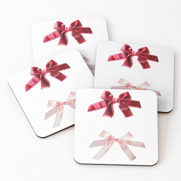 Item preview, Coquette balletcore style red velvet and pink ribbon  designed and sold by IdolinkEmporium.