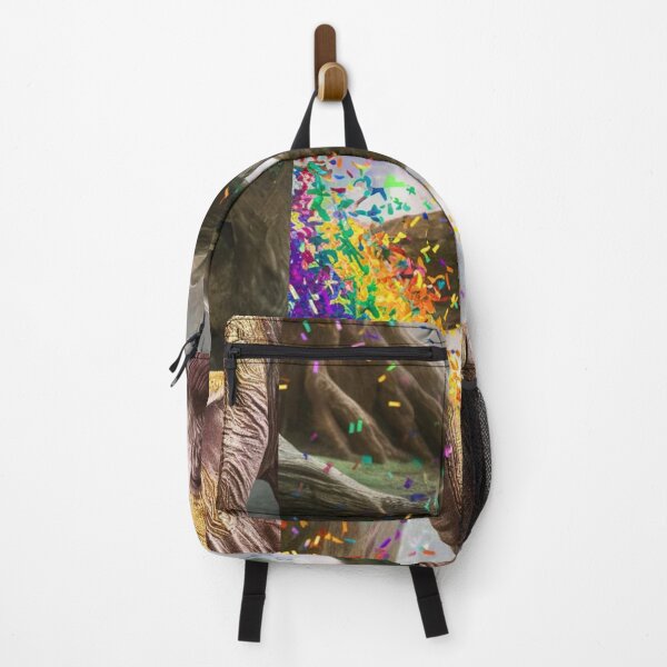 Item preview, Elephant Portrait. rainbow elephant, colorful elephant, whimsical elephant designed and sold by ElephantVibes.