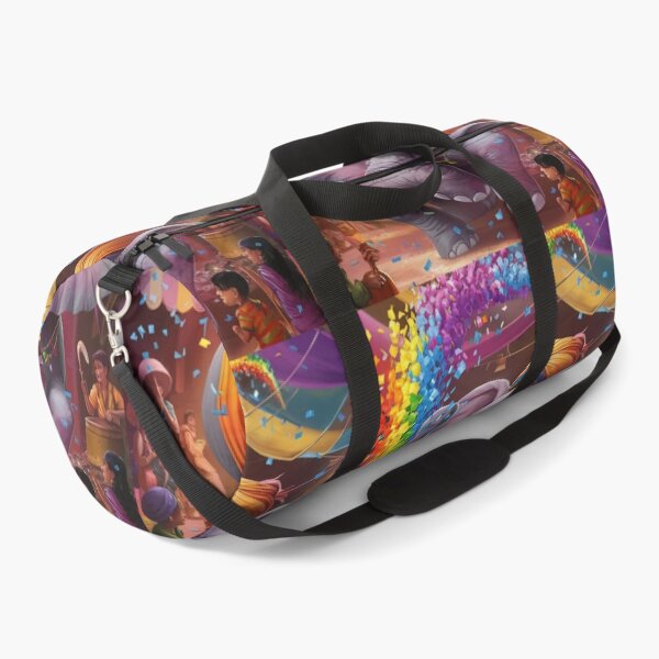 Item preview, Elephant Portrait. rainbow elephant, colorful elephant, whimsical elephant designed and sold by ElephantVibes.