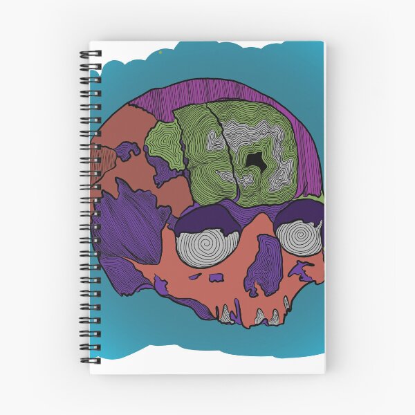 Item preview, Hypno Skull  designed and sold by ZenArtbyErin.