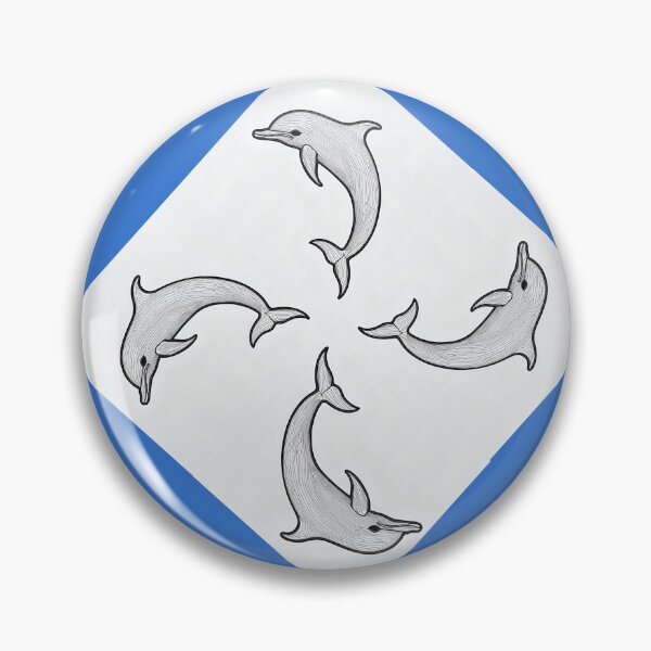 Item preview, Bottlenose Dolphin swirl design designed and sold by Graywing68.