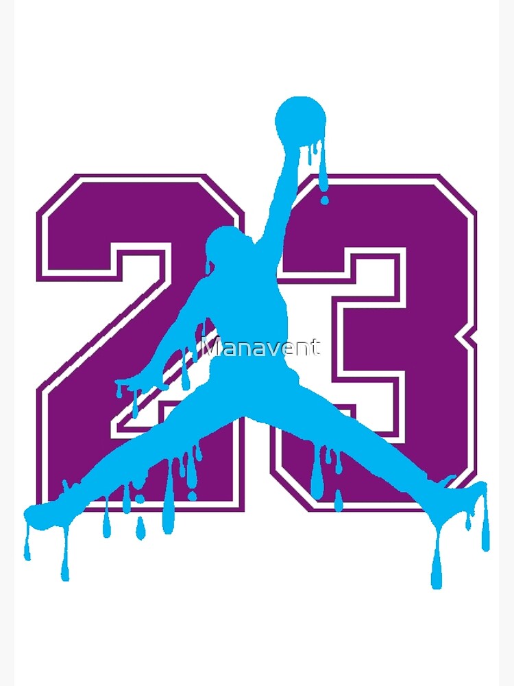 purple jordan symbol