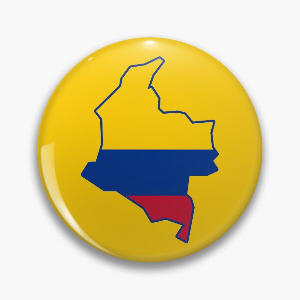 Item preview, Mapa con Bandera de Colombia designed and sold by Polux Design.