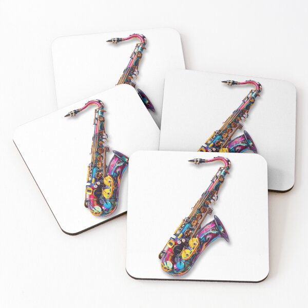 Item preview, Bold and Artistic Colorful Saxophone on designed and sold by chi3-jp.