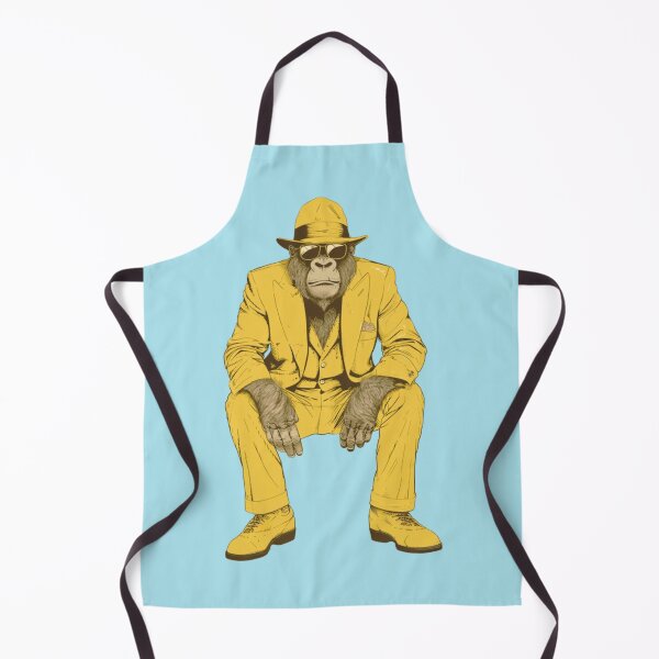 Item preview, Gangster Gorilla Monkey Yellow designed and sold by kingroy.