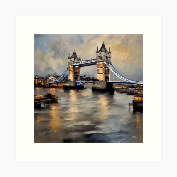 Item preview, Tower Bridge designed and sold by Island Art Studios.