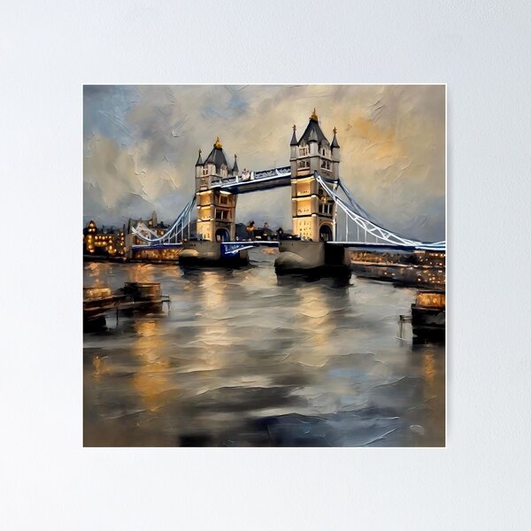 Item preview, Tower Bridge designed and sold by Island Art Studios.