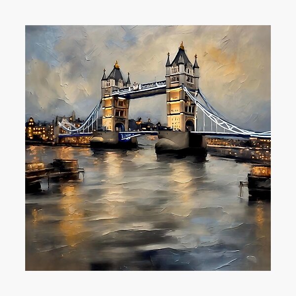 Item preview, Tower Bridge designed and sold by Island Art Studios.