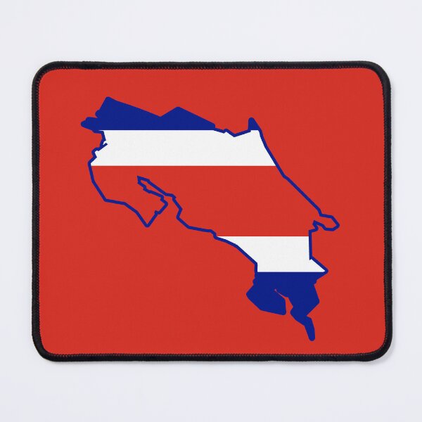 Item preview, Map with Flag of Costa Rica designed and sold by Polux Design.