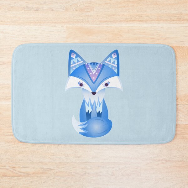 Item preview, Mystical Woodland Fox (Blue) designed and sold by 84collective.