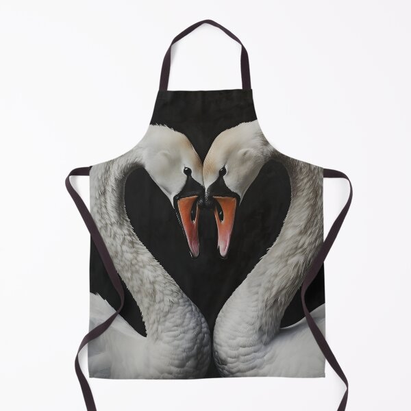 Item preview, two stunning swans in the shape of a heart designed and sold by dcrc.