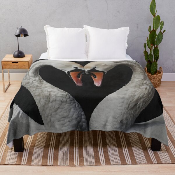 Item preview, two stunning swans in the shape of a heart designed and sold by dcrc.