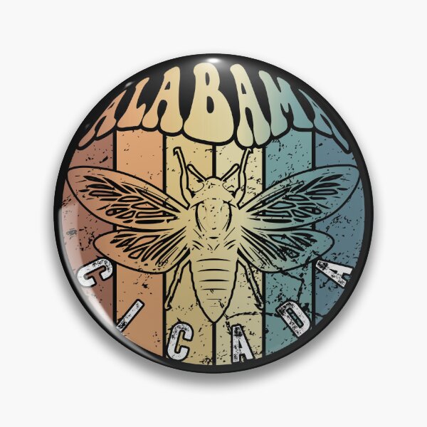 Item preview, Retro Alabama 2024 Cicada Summer Swarm, Vintage  Cicada designed and sold by ArtByKatti.