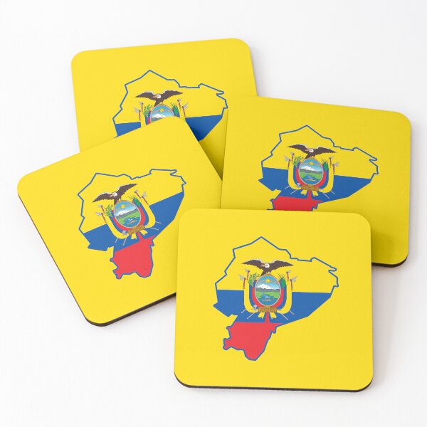 Item preview, Map with Flag of Ecuador designed and sold by Polux Design.