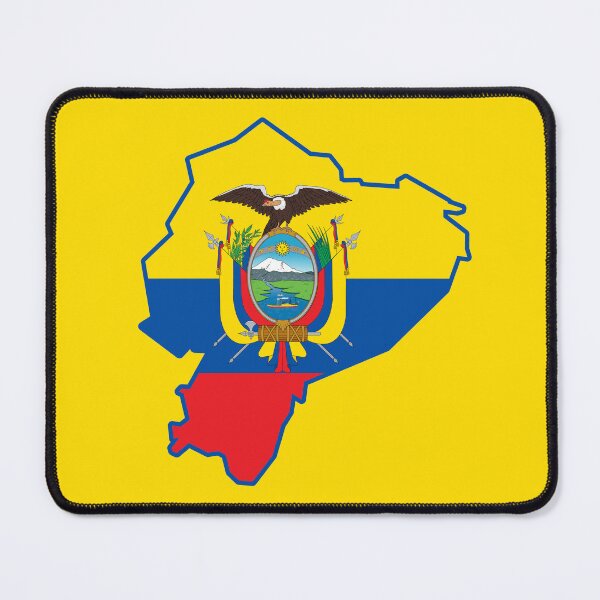 Item preview, Map with Flag of Ecuador designed and sold by Polux Design.