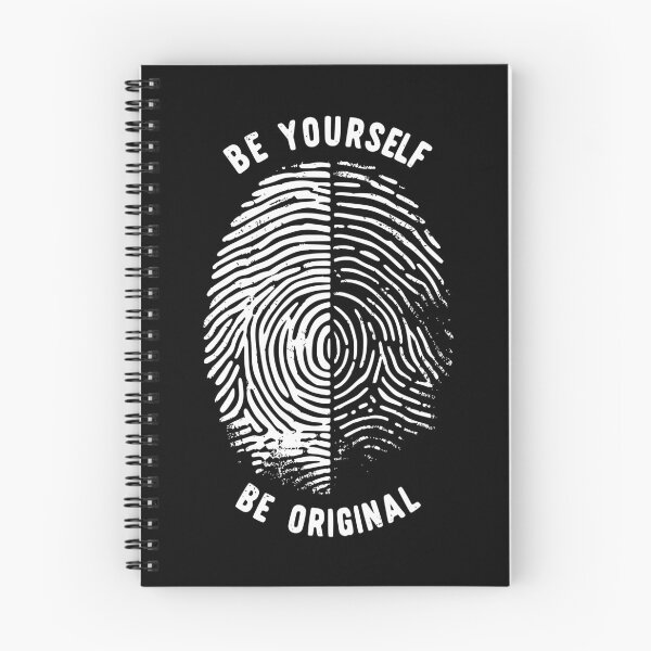 Item preview, Be Yourself Be Original - Inspirational Fingerprint designed and sold by Urban-Alien.