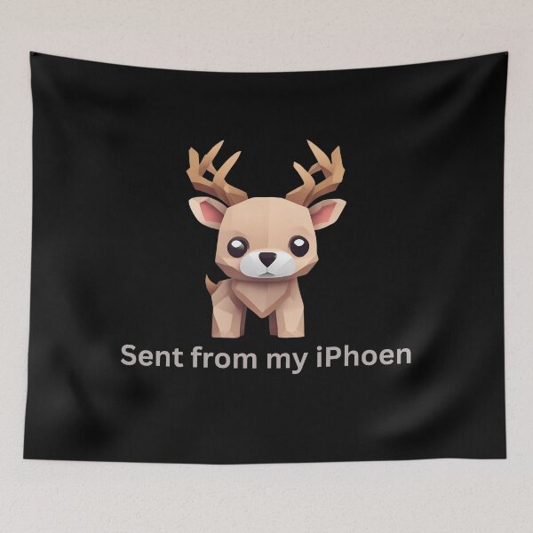 Item preview, A baby reindeer sent from my iPhoen designed and sold by UNK-Fatigues.