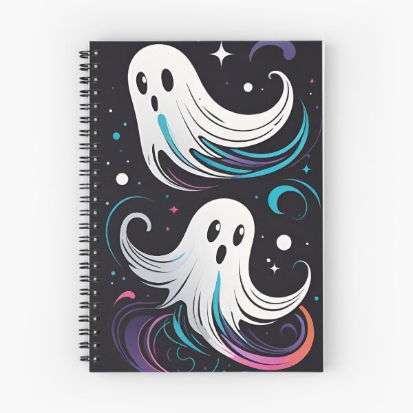 Item preview, cute doodle ghosts hovering designed and sold by optimusprime39.
