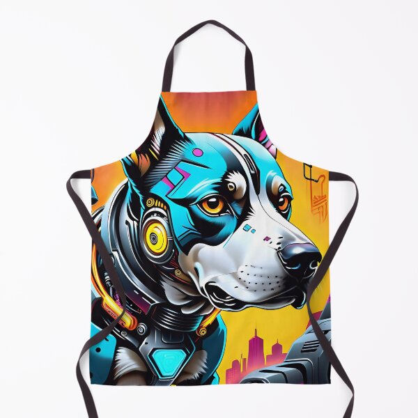 Item preview, Cyborg Robot Dog Graffiti Art designed and sold by TheArtOfPat.