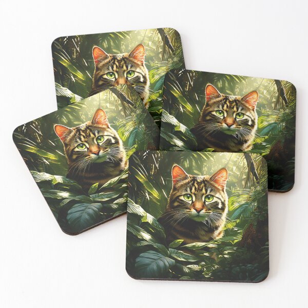 Item preview, cat lurking in the jungle designed and sold by EpicGear085.