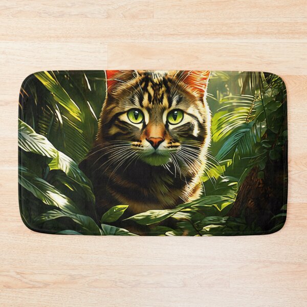 Item preview, cat lurking in the jungle designed and sold by EpicGear085.