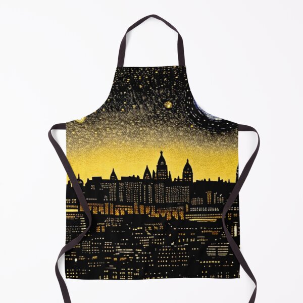 Item preview, Cosmic Canopy: Starlit Silhouettes of the City designed and sold by Highlandkings.