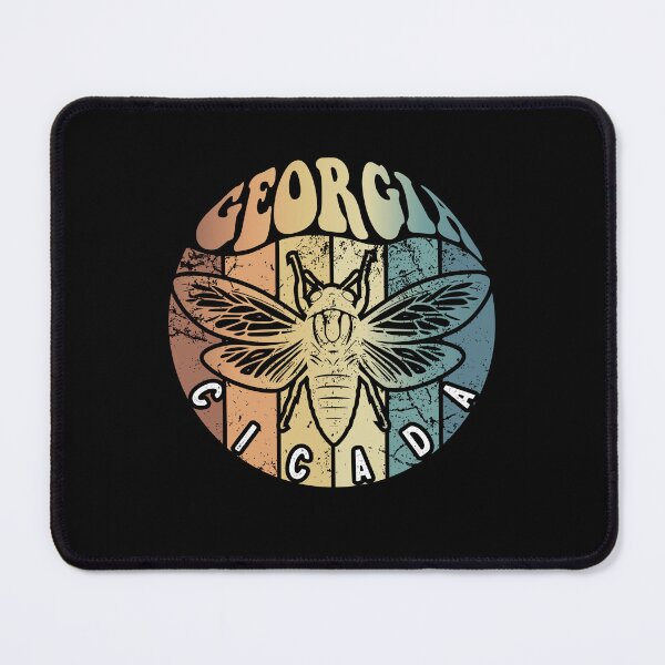 Item preview, Retro Georgia 2024 Cicada Summer Swarm, Vintage Cicada designed and sold by ArtByKatti.