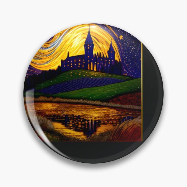 Item preview, Starry Enchantment: The Castle by the River designed and sold by Highlandkings.