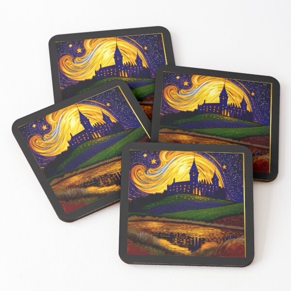 Item preview, Starry Enchantment: The Castle by the River designed and sold by Highlandkings.