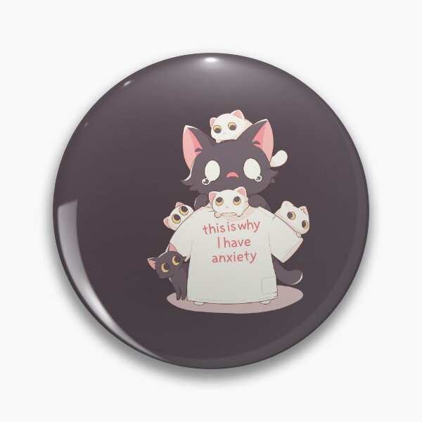 Item preview, cat kittens this Is Why I Have Anxiaety designed and sold by myanko.