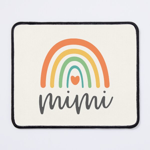 Item preview, Mimi - Cute Gift For Grandma - Colorful Rainbow - Heart designed and sold by patternjp.