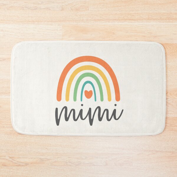 Item preview, Mimi - Cute Gift For Grandma - Colorful Rainbow - Heart designed and sold by patternjp.