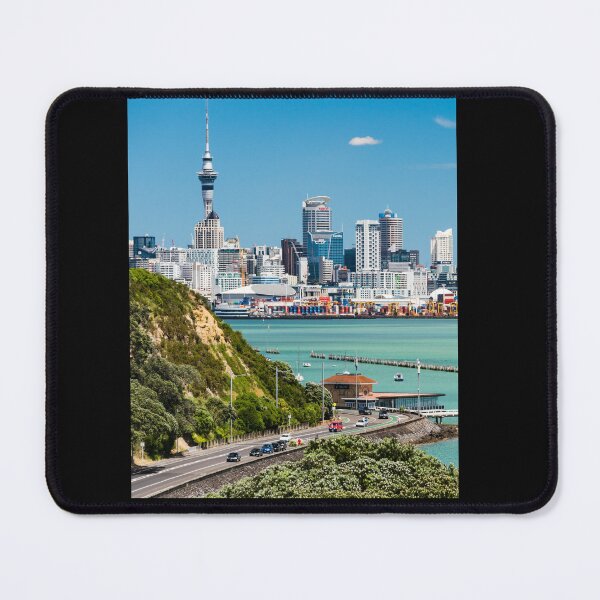 Item preview, Auckland City Skyline New Zealand  designed and sold by socialarmour.