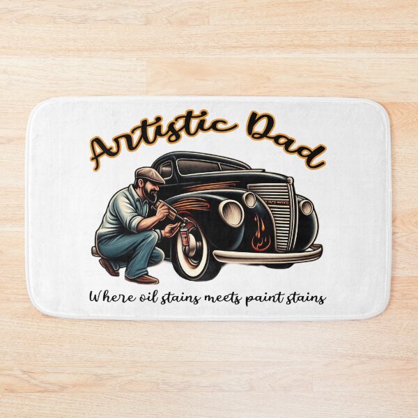 Item preview, Vintage Car Lover - Artistic Dad Tribute designed and sold by SportsT-Shirts.