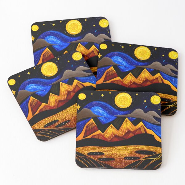 Item preview, Midnight Majesty: The Golden Mountain Reverie designed and sold by Highlandkings.
