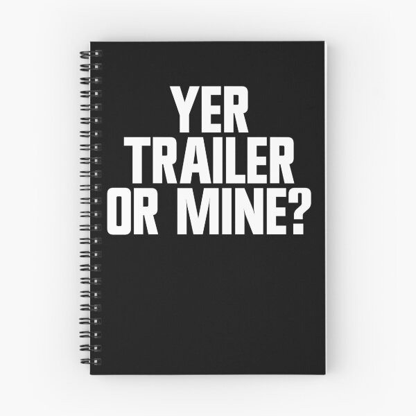 Item preview, Yer Trailer Or Mine Funny Redneck White Trash Party Gear designed and sold by DynamicDesign.