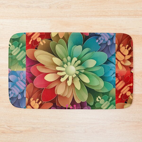 Item preview, Vibrant Visions: Fashion's Floral Dreamland designed and sold by DunuStore.