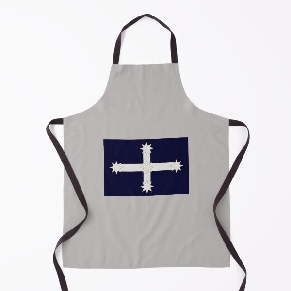 Item preview, Eureka Flag, Dark Navy Blue, White, Cream Edge designed and sold by AASparksDesigns.