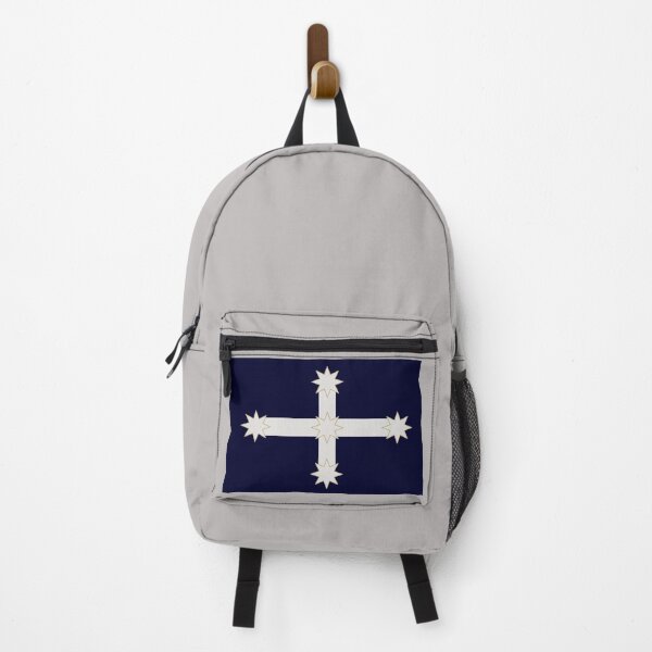 Item preview, Eureka Flag, Dark Navy Blue, White, Cream Edge designed and sold by AASparksDesigns.