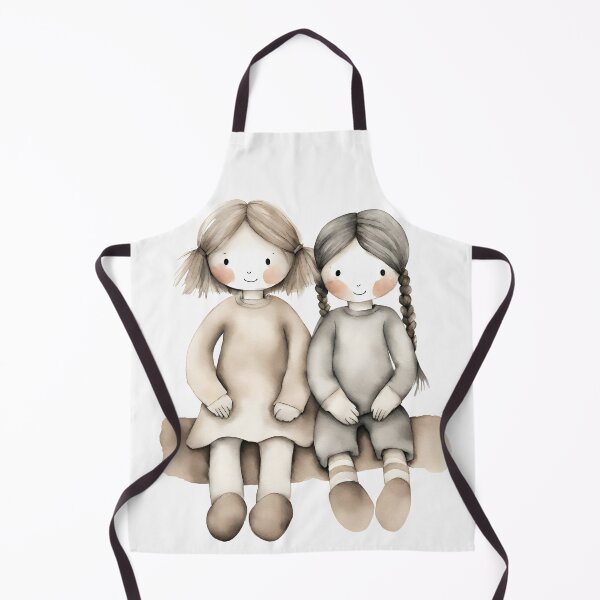 Item preview, Madeline and Lucy designed and sold by Penelope Pea Art.