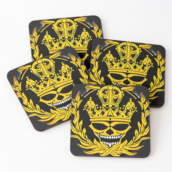 Item preview, Throne of Bones: The Sovereign Skull Emblem designed and sold by Highlandkings.