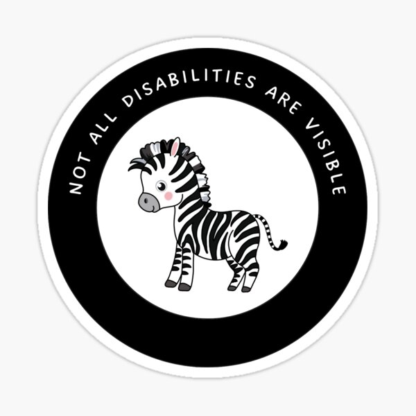 Item preview, Not All Disabilities are Visible designed and sold by zng120.