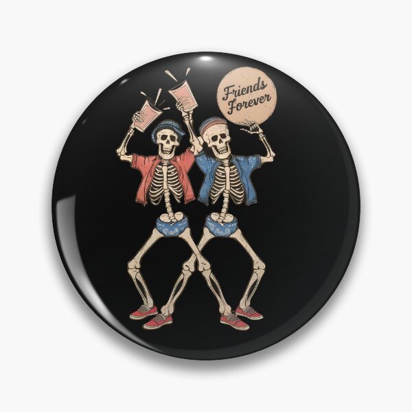Item preview, Skeleton Friends Forever - Hawaii Dance designed and sold by IlikeStyle.
