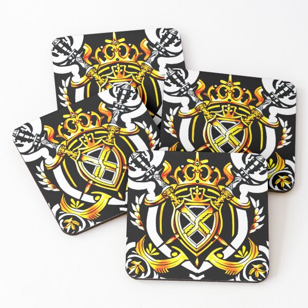 Item preview, Chivalric Honor: The Coat of Arms with Crossed Swords designed and sold by Highlandkings.