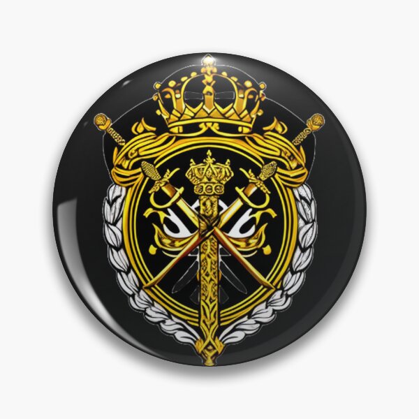 Item preview, Sovereign Legacy: The Regal Crest with Swords and Crown designed and sold by Highlandkings.