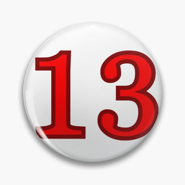 Item preview, The number 13 designed and sold by CanterburyLane.
