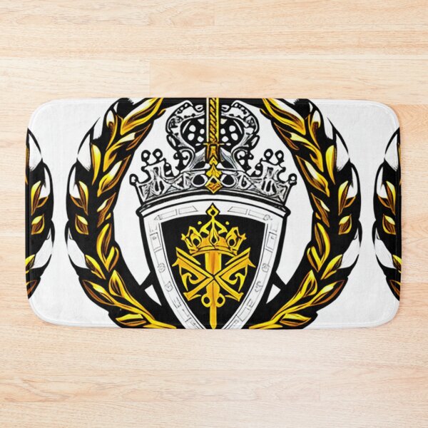 Item preview, Noble Guard The Shield of Valor Surrounded by Golden Laurels designed and sold by Highlandkings.