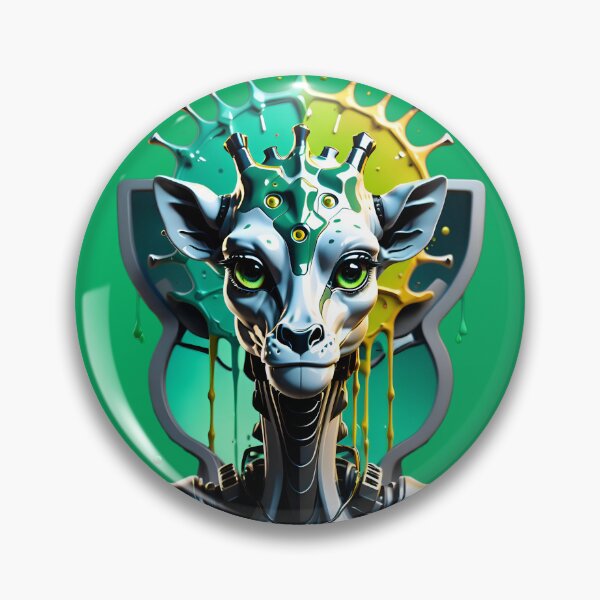 Artikelvorschau, Cool Futuristic Biomechanical Giraffe entworfen und verkauft von TheArtOfPat.