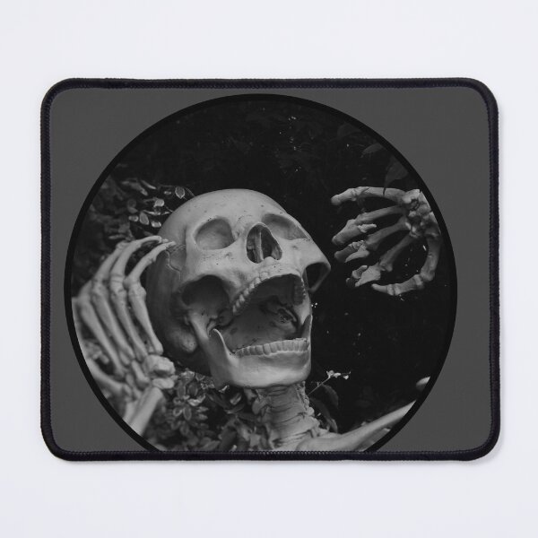 Item preview, Stop and scream scared and scary Halloween skeleton skull designed and sold by Oh-Marsha.