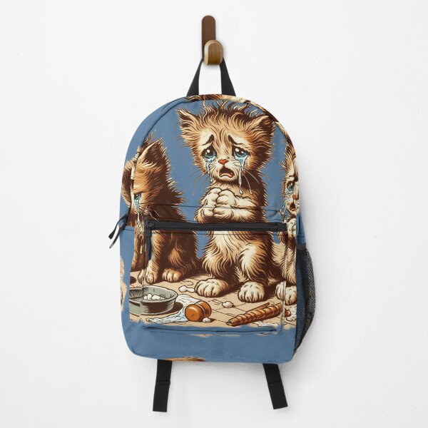 Item preview, HUNGRY, HUNGRY KITTIES designed and sold by Foxlindesigns.